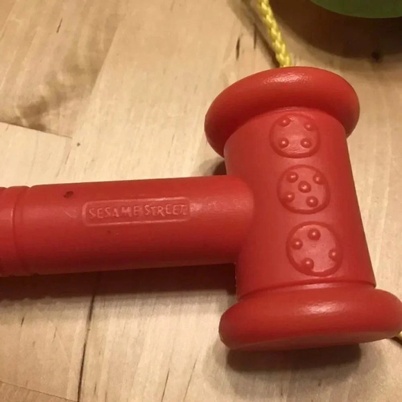 VTG Cookie Monster Pull Toy Truck Sesame Street - Picture 2 of 6